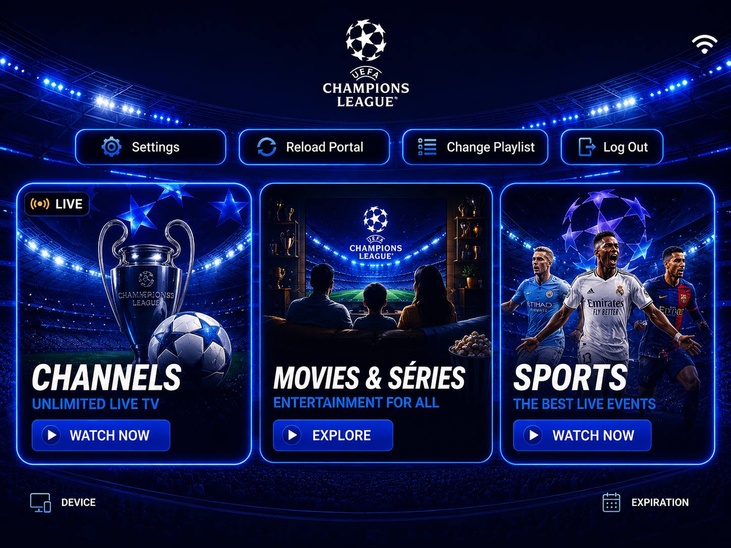 Tema CHAMPIONS LEAGUE
